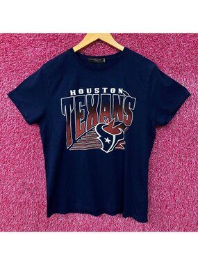 Junk Food Clothing Women's Houston Texans Vintage Style T-Shirt Medium